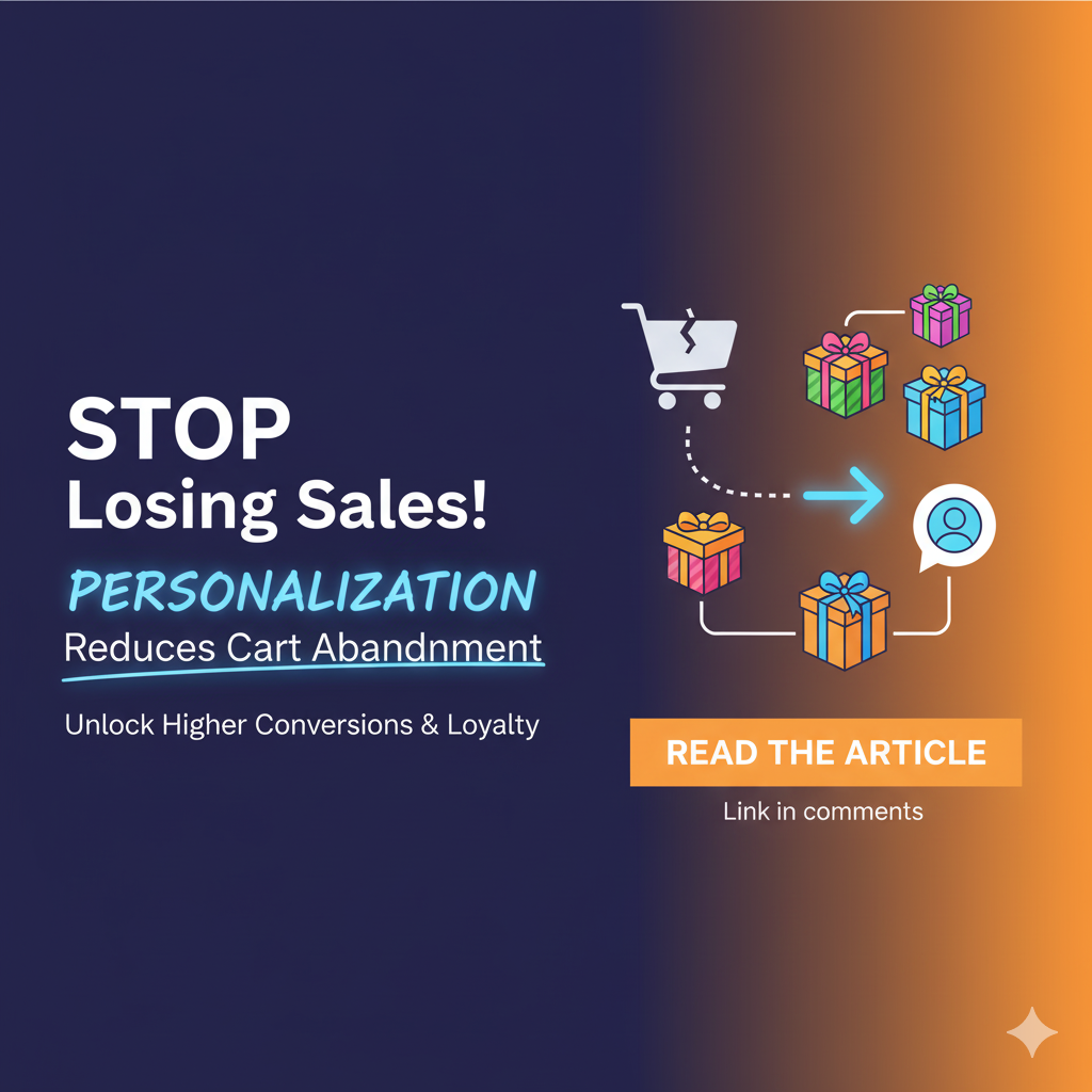 How Personalization Reduces Cart Abandonment Rates