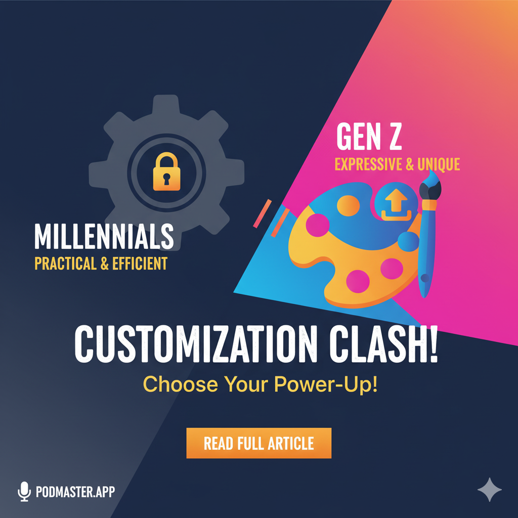 Millennial vs. Gen Z: Different Approaches to Product Customization
